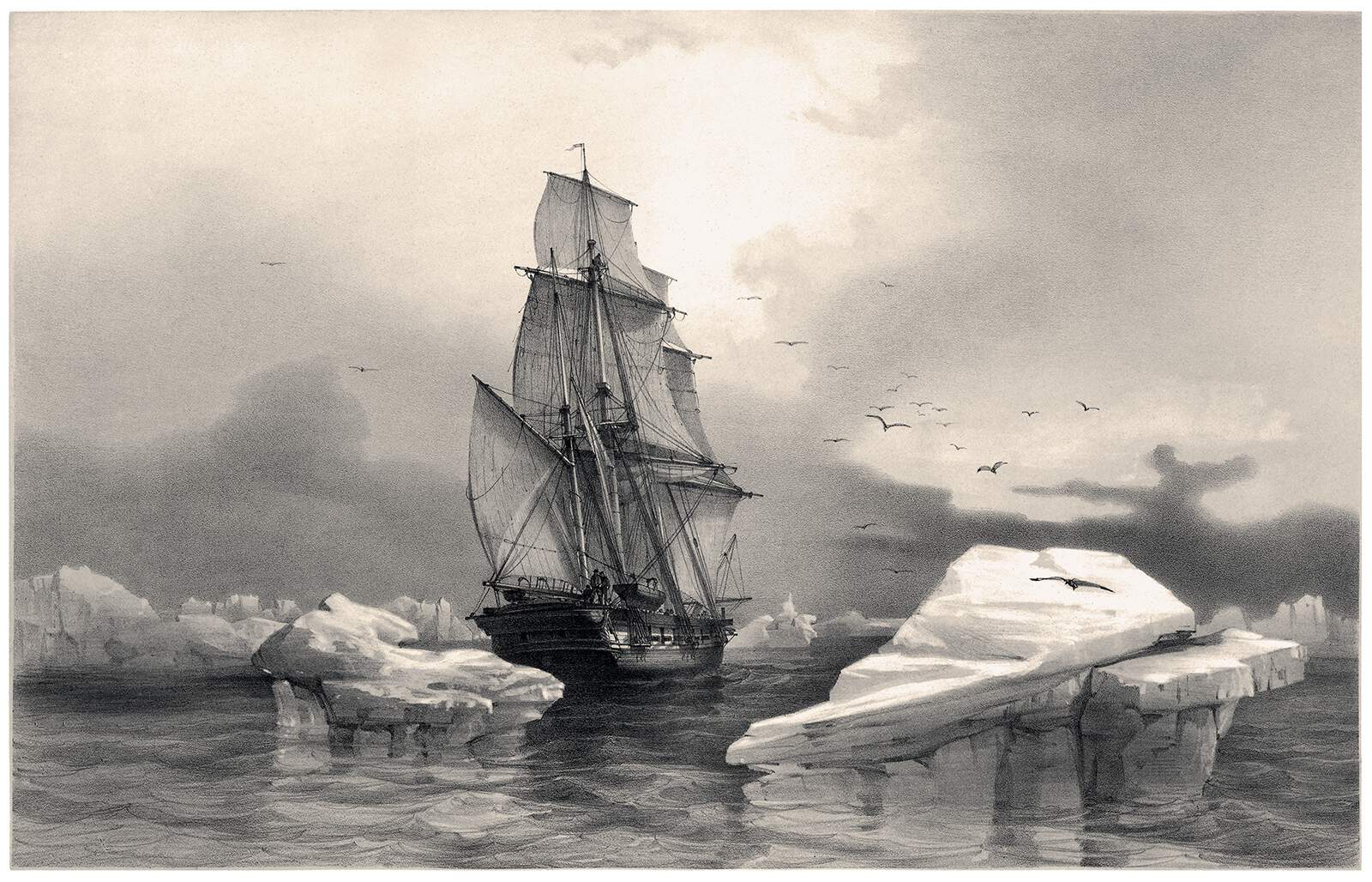 Кораблекрушение близ Гренландии в 1777 году. Рассказ корабельного плотника