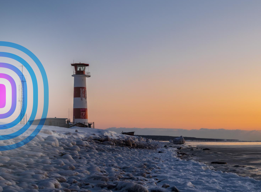 Самый юный маяк Белого моря в селе Кашкаранцы