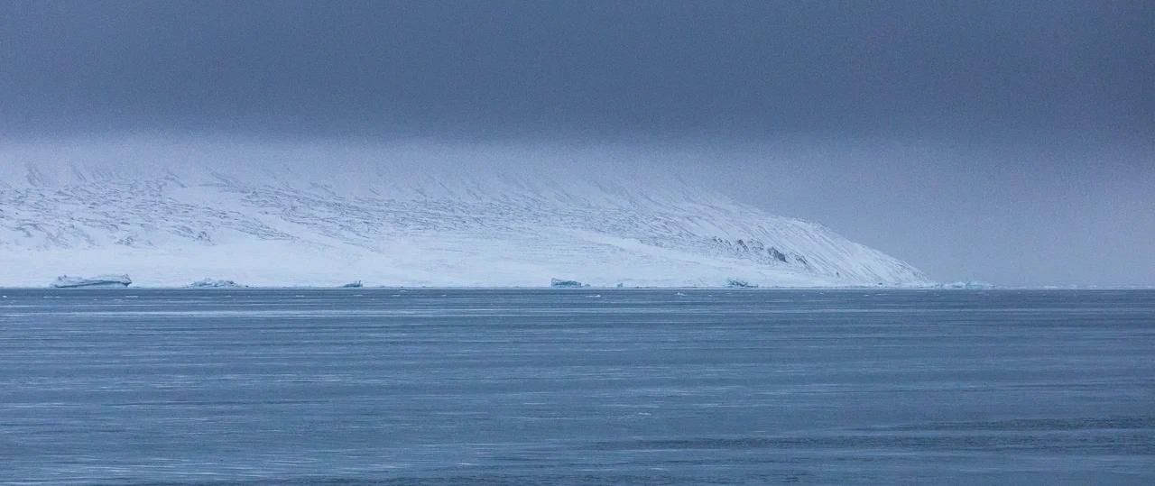 В проливе Шокальского