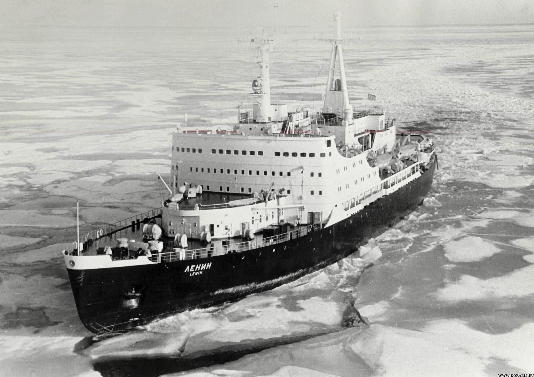 19 апреля 1960 года – Началась первая арктическая навигация атомного ледокола «Ленин»