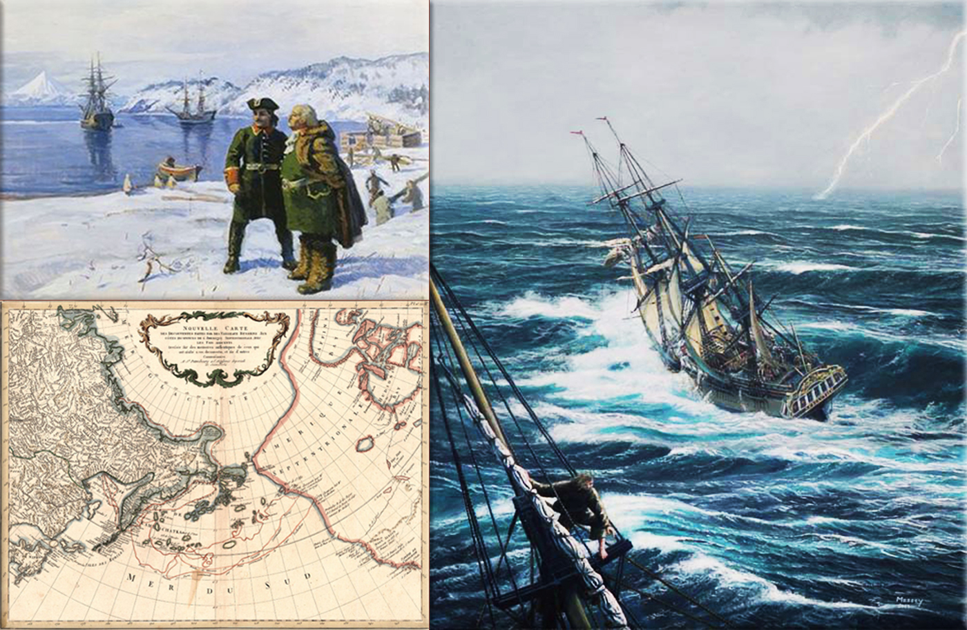 17 июля 1741 года – Команда Витуса Беринга увидела берега Аляски