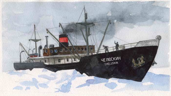 14 июля 1933 года – Пароход «Челюскин» был подготовлен к плаванию