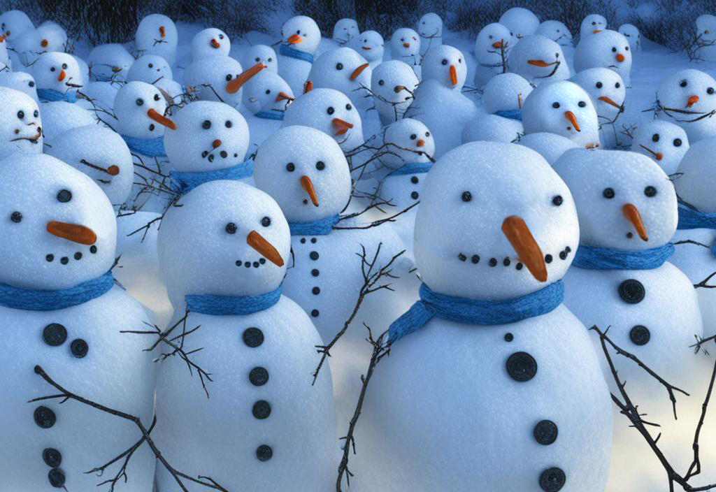 Загадка: зачем в Поморье на берегу реки собираются выстроить 84 снеговика в виде цифры 440?