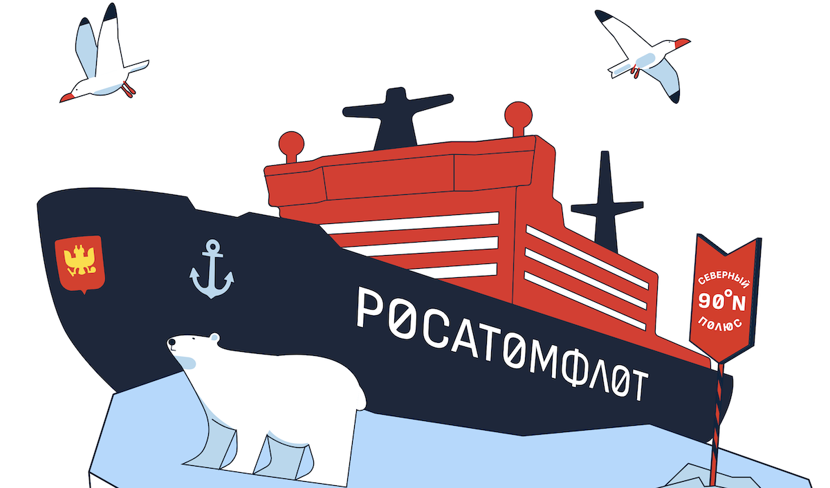 Школьники и студенты отправились на Северный полюс в экспедиции «Ледокол знаний» на борту атомного ледокола «50 лет Победы» 