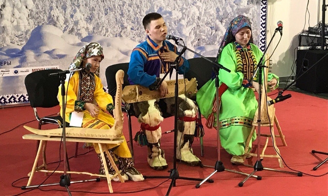 Ямальцы приняли участие в выставке "Сокровища Севера" в Москве