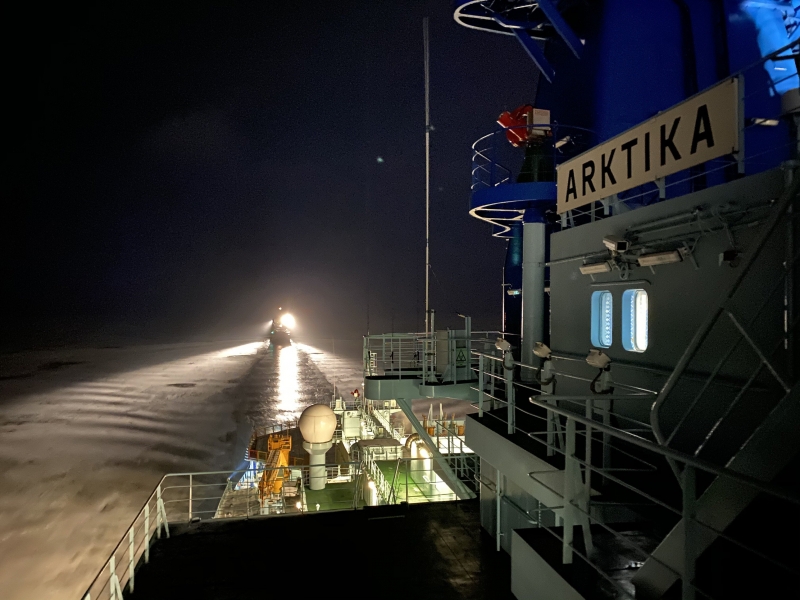 Ледокол «Арктика» обеспечил первую проводку по Севморпути