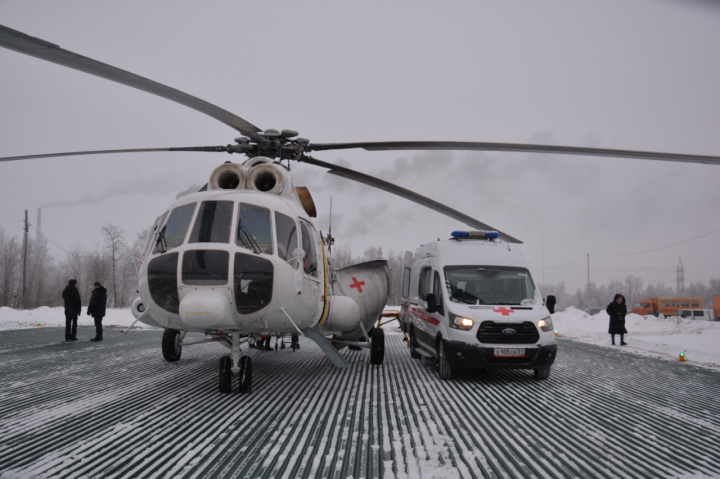 Две вертолётные площадки построят в Мурманске