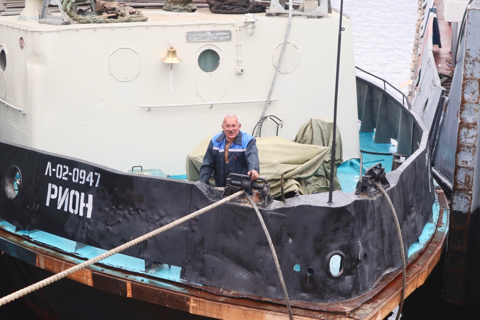 В Якутии отреставрировали легендарный буксир «Рион»