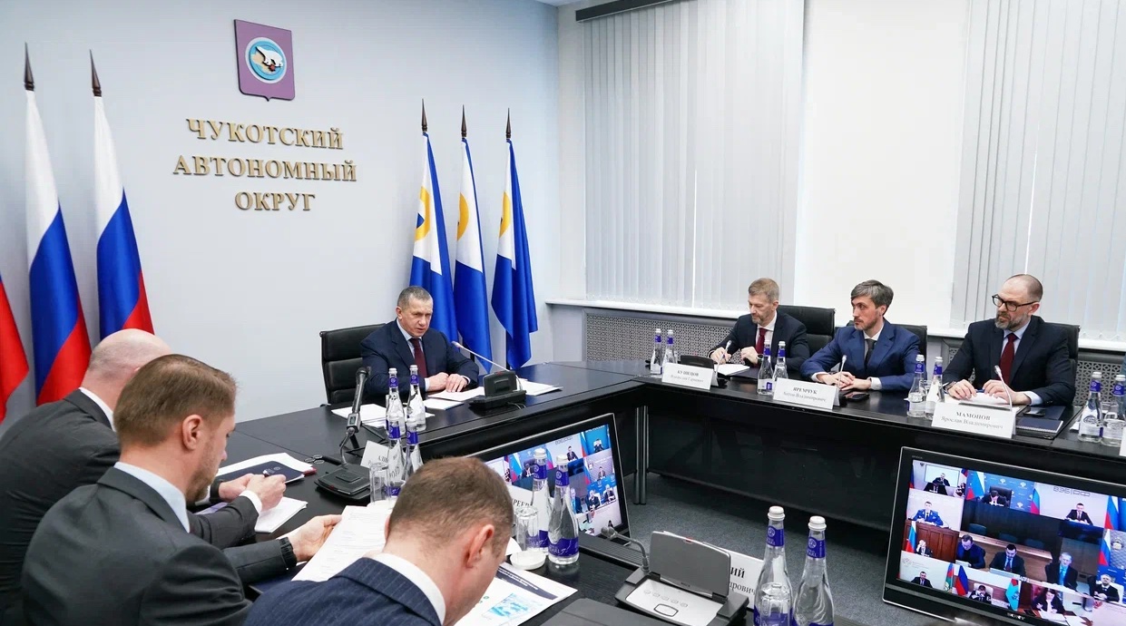 Юрий Трутнев прибыл на Чукотку, посетил социальные объекты и провел совещание по реализации ключевого инвестпроекта – Баимского ГОКа