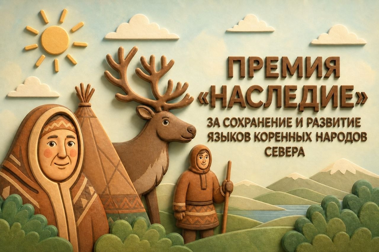 Открыт приём заявок на Премию «Наследие», присуждаемую за сохранение и развитие языков коренных народов Севера