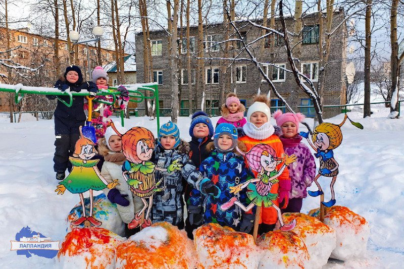В Мурманской области определили лучший снежный городок