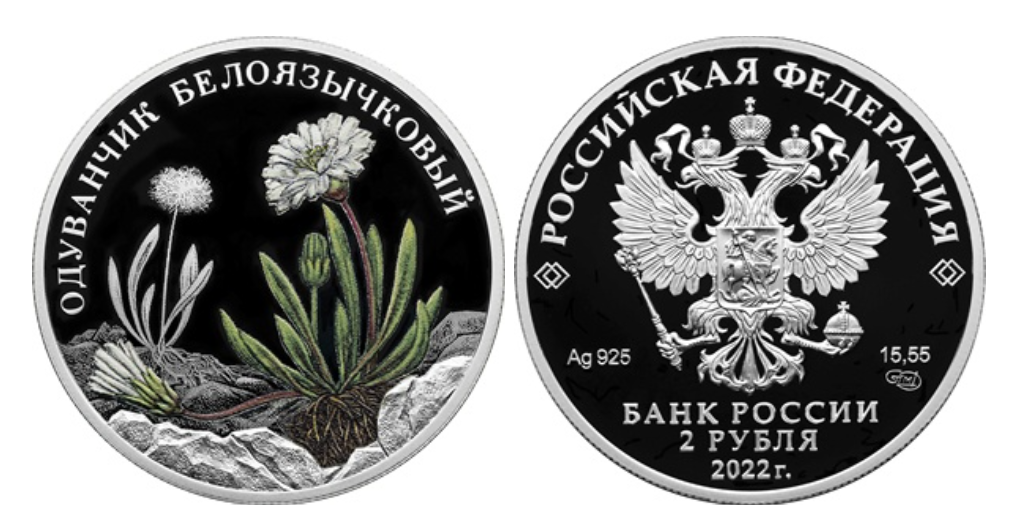 Эндемик Кандалакшского берега украсил монеты Банка России