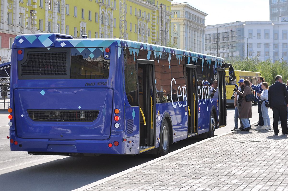 На улицы Норильска осенью выходят новые автобусы