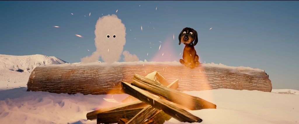 Агентство развития Норильска представило новую мультисторию о городе, псе Везунчике и снежном существе – «Родина Солнца»
