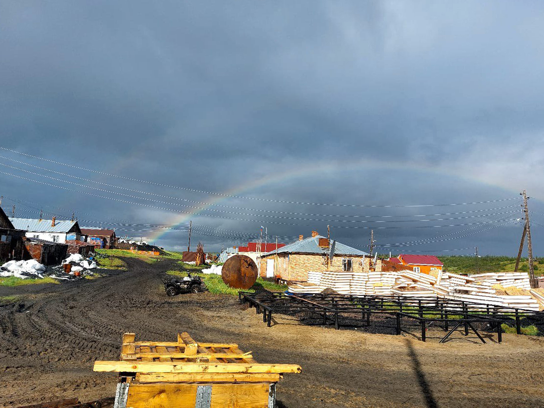 В поселке Усть-Авам начали финальный этап строительства визит-центра ...