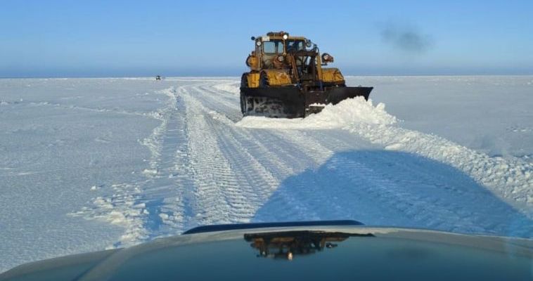 На Чукотке открыта самая протяжённая ледовая дорога в мире
