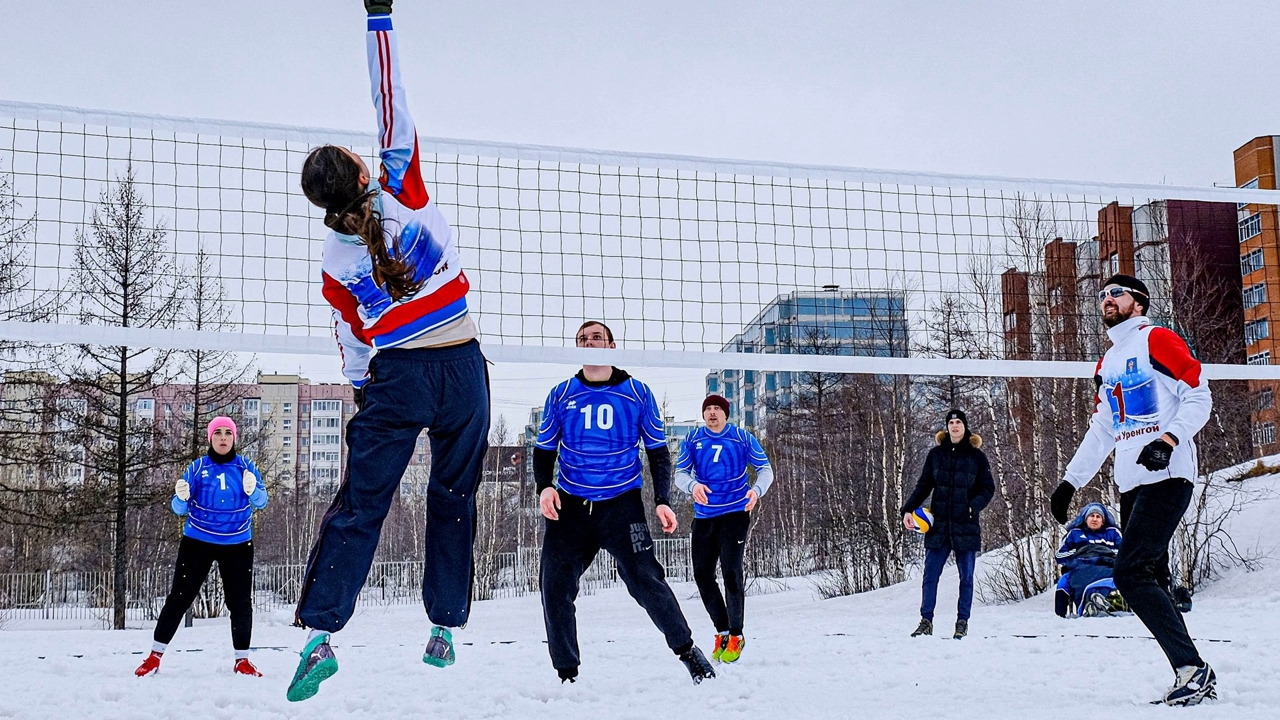 Новый Уренгой впервые примет Чемпионат России по волейболу на снегу