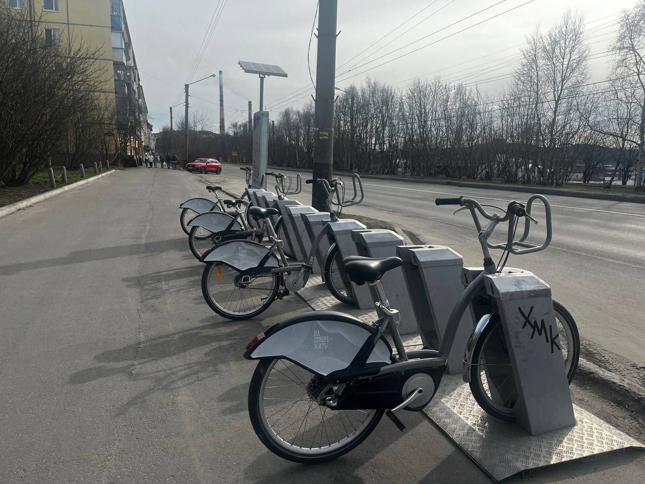 Сезон велопроката в Мурманске открыт