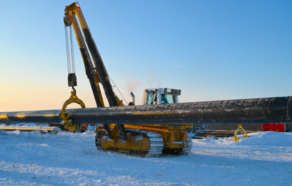 Самый северный и самый длинный подводный переход газопровода через реку построили в Красноярском крае