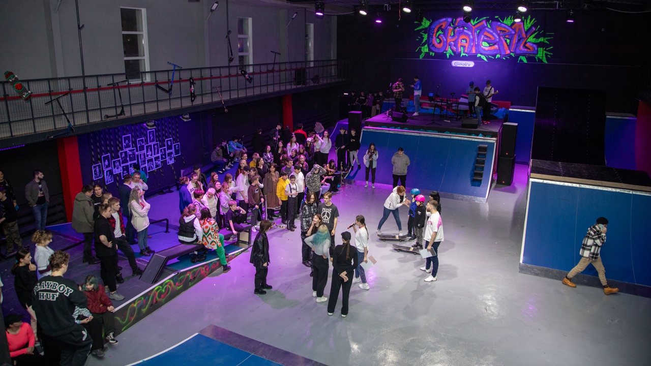Крытый скейт-парк появился в Новом Уренгое