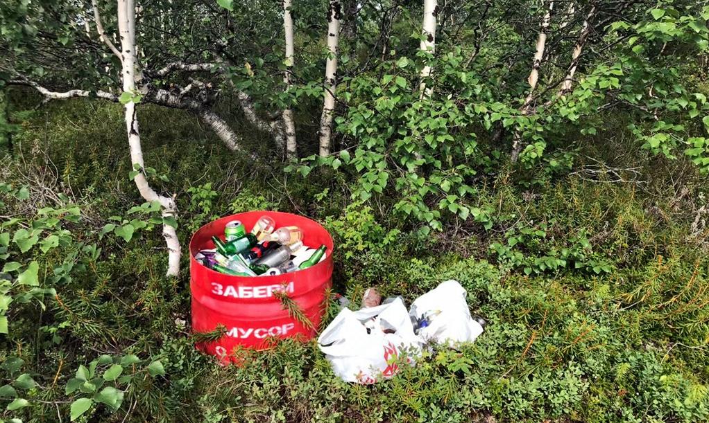 Ямальские зоны отдыха очистили от мусора