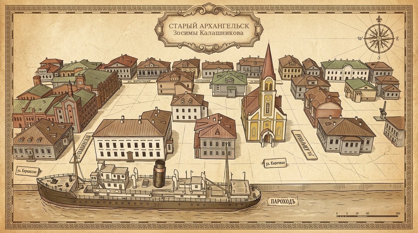 Спектакль, выставка, экскурсии, архивная работа, восстановление исторического макета – в Архангельске краеведение выходит на новый уровень