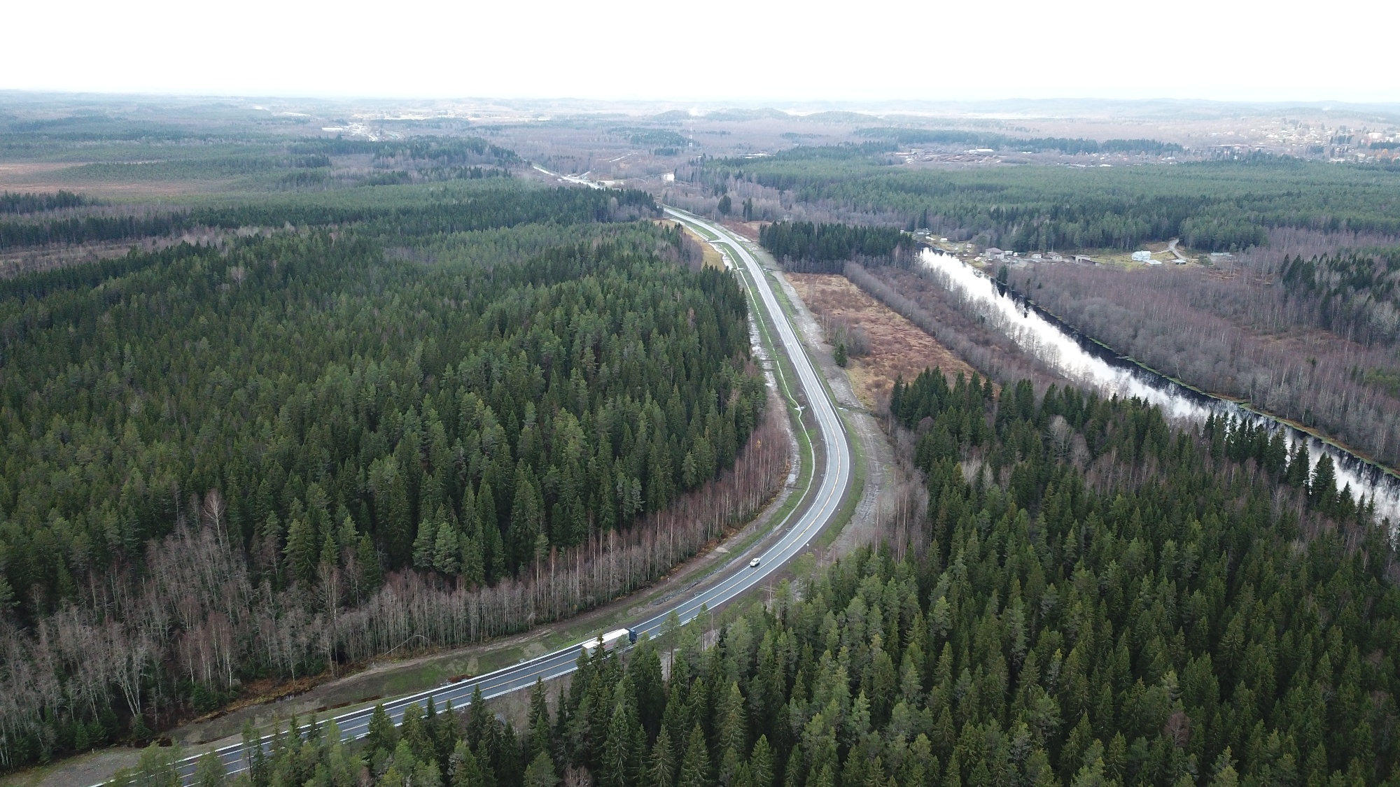 В Карелии полностью отремонтировали дорогу к российско-финской границе