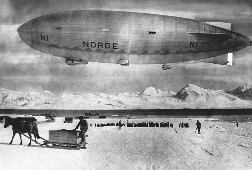 10 апреля 1926 года – Начался трансарктический перелёт на дирижабле «Норвегия»