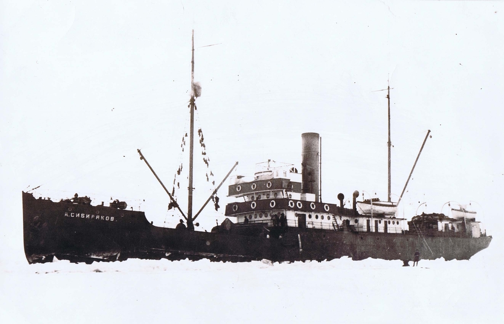 24 августа 1942 года ледокольный пароход «Александр Сибиряков» покинул порт Диксон в северо-восточной части Енисейского залива Карского моря