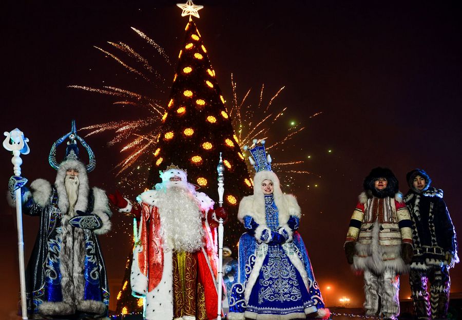 В Якутии зажгут первую новогоднюю ёлку России