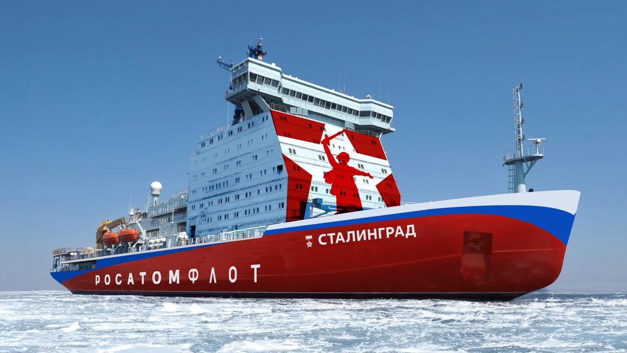 Ключевые приоритеты России в Арктике перечислил президент РФ на церемонии закладки атомного ледокола «Сталинград»