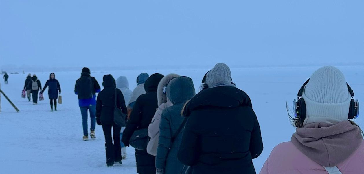 «Арктика за гранью фантастики» – это спектакль-променад, который пройдёт не в театральном зале, а на ледовой переправе 