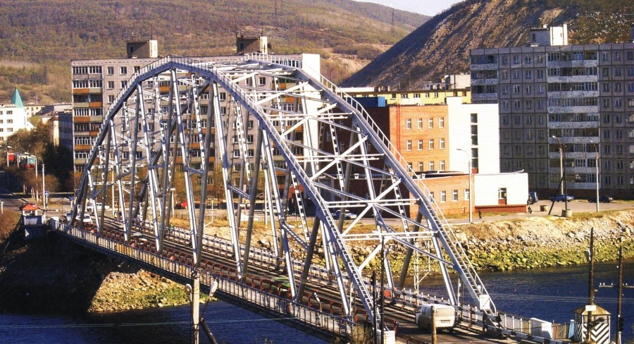 В Коле полностью перестроят мост через реку Тулому