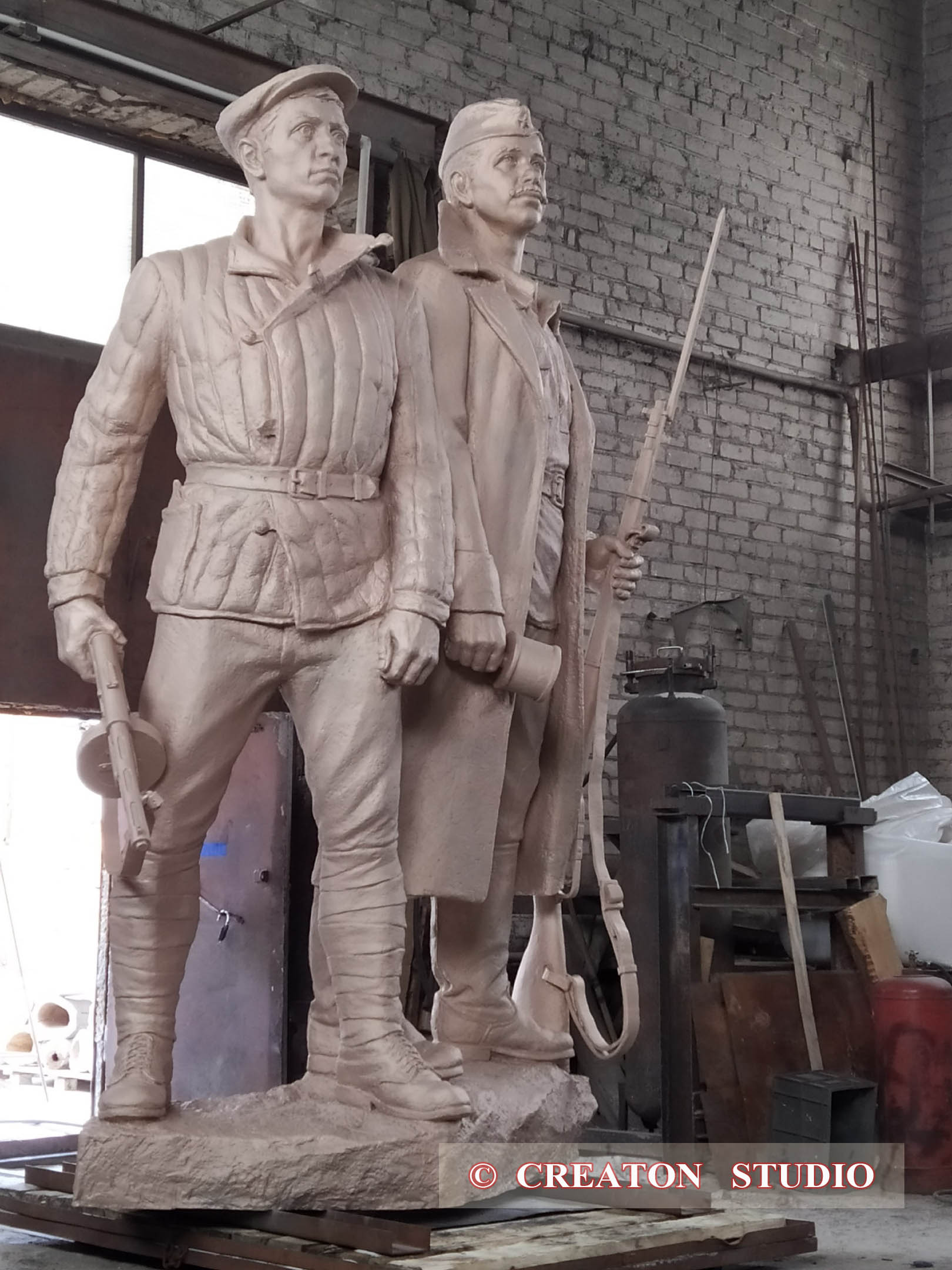 Народный памятник воинам Полярной Дивизии изготовили в Смоленске для Мурманска