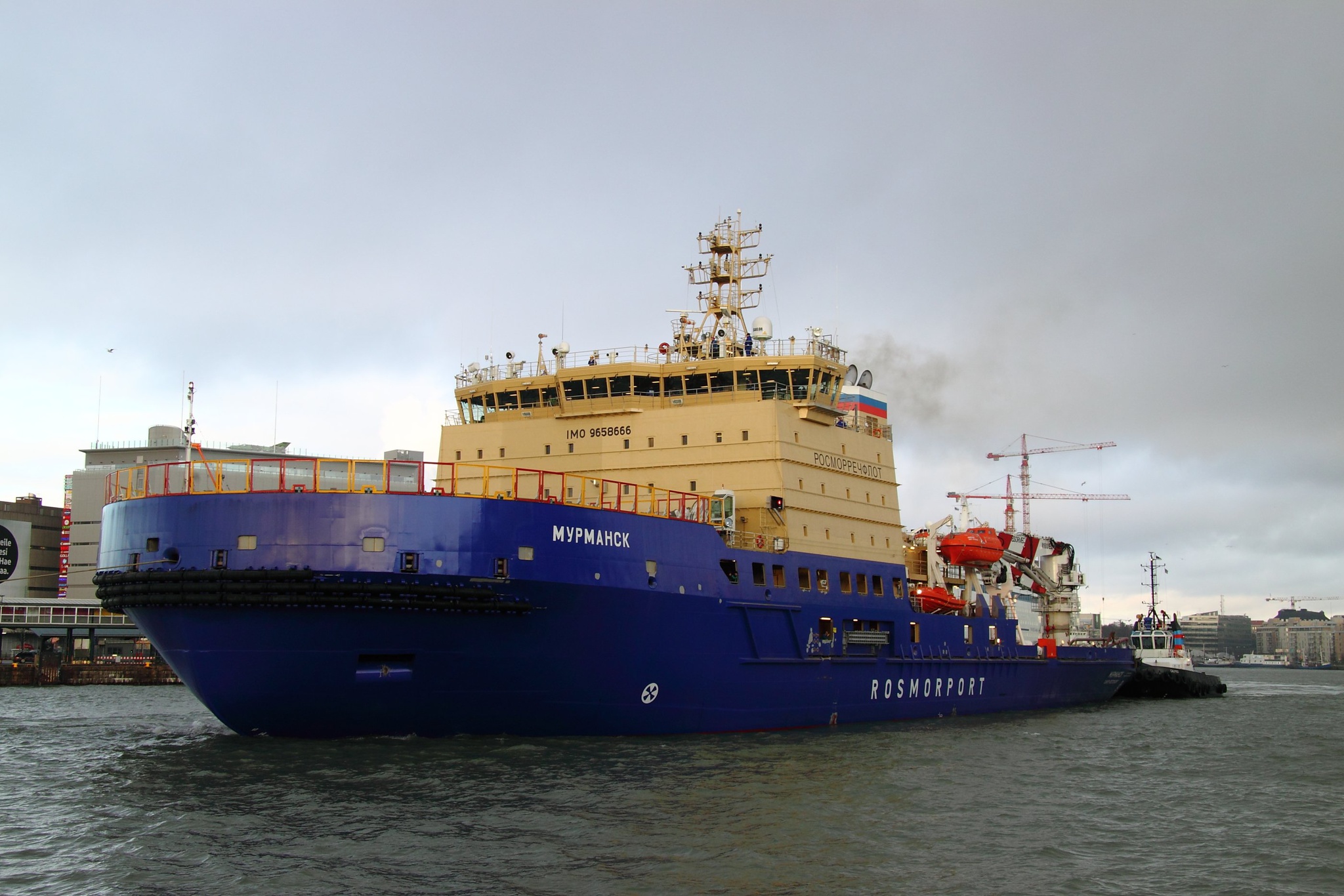 25 марта 2015 года – 5 лет назад спущен на воду ледокол «Мурманск»