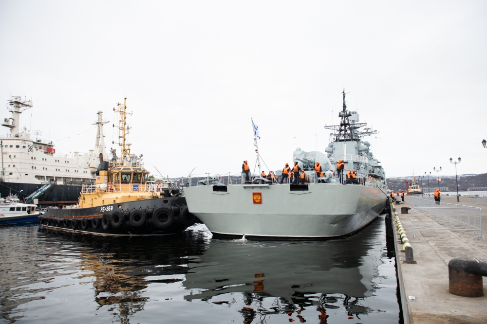 В Мурманске с 7 по 9 мая можно было посетить военные корабли: видео