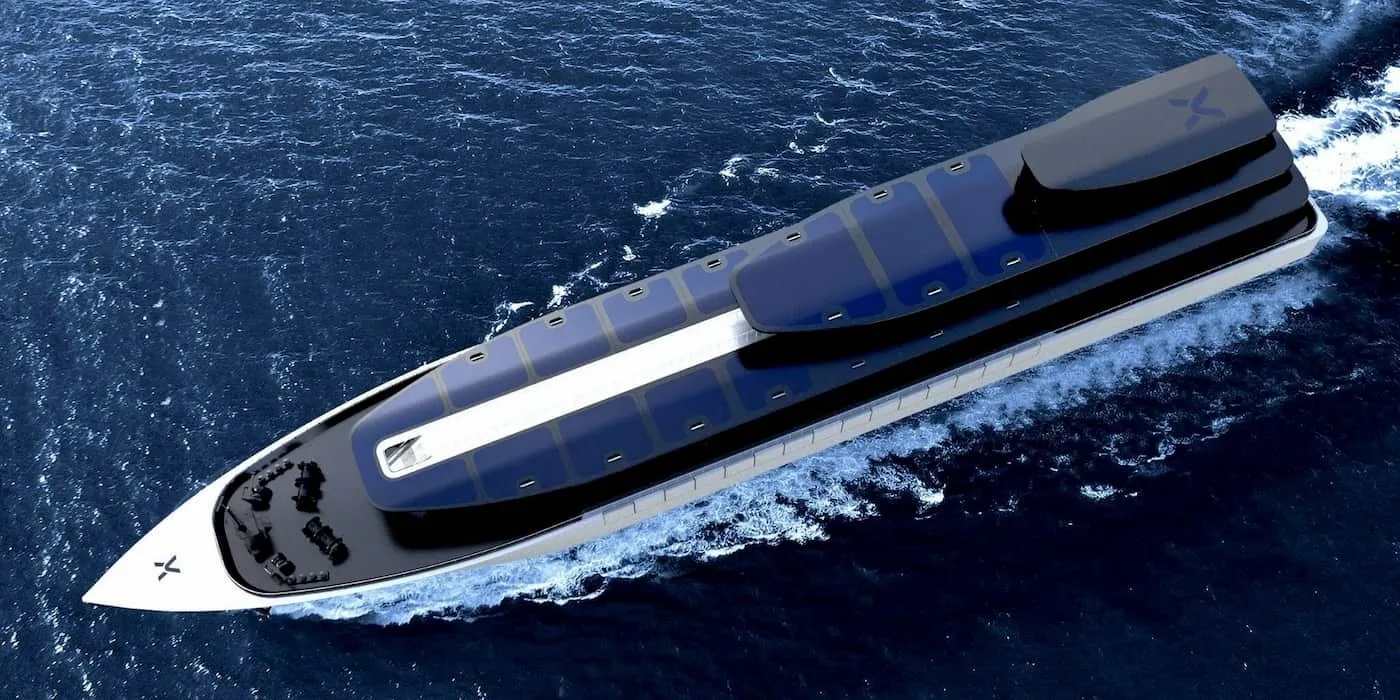 Японский стартап строит 140-метровый «пауэрбанк» для морских перевозок электричества