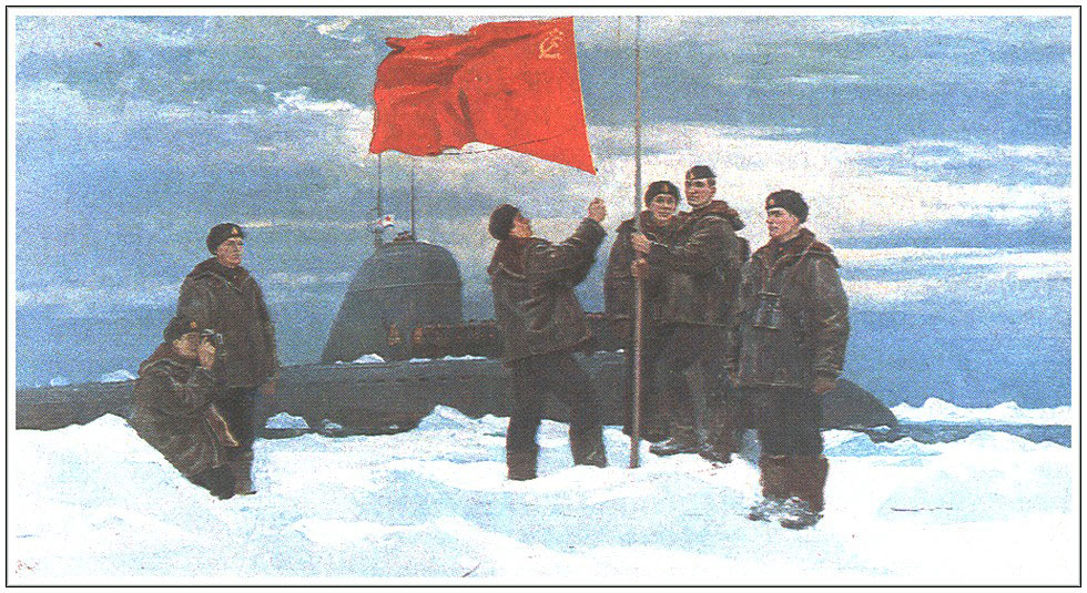 11 июля 1962 года – Атомная подводная лодка К-3 “Ленинский комсомол” направилась к Северному полюсу