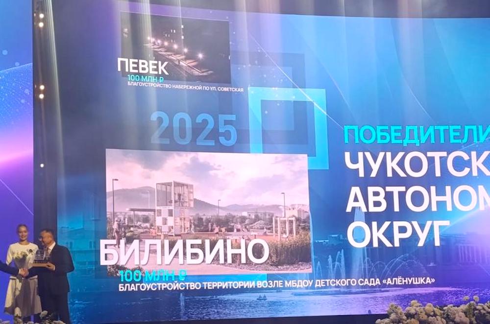 Билибино и Певек в Чукотском автономном округе выиграли по 100 млн рублей на благоустройство Билибино и Певек в Чукотском автономном округе выиграли по 100 млн рублей на благоустройство