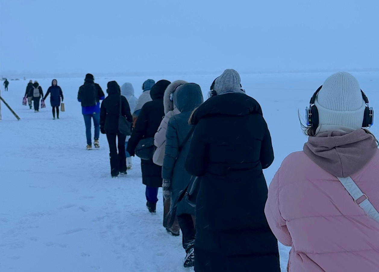 «Арктика за гранью фантастики» – это спектакль-променад, который пройдёт не в театральном зале, а на ледовой переправе 