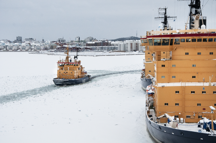В арктической Швеции начался сезон ледокольной навигации