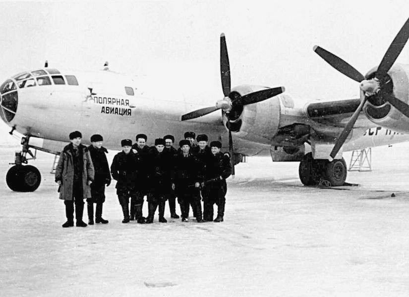 22 сентября 1954 года началась высокоширотная экспедиция Север-6