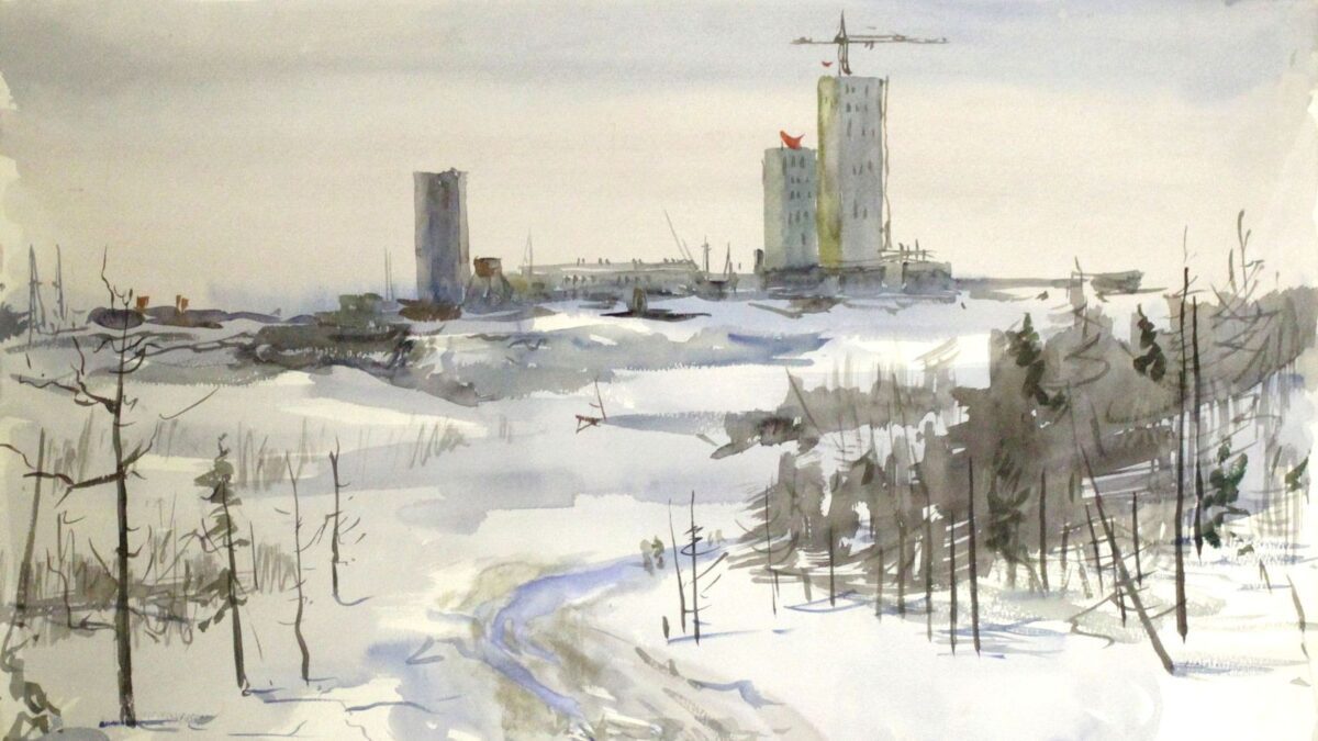 Изящная и романтичная выставка «Рудная столица» открыта в Норильске – так искусство творит свою историю городов и производств Изящная и романтичная выставка «Рудная столица» открыта в Норильске – так искусство творит свою историю городов и производств