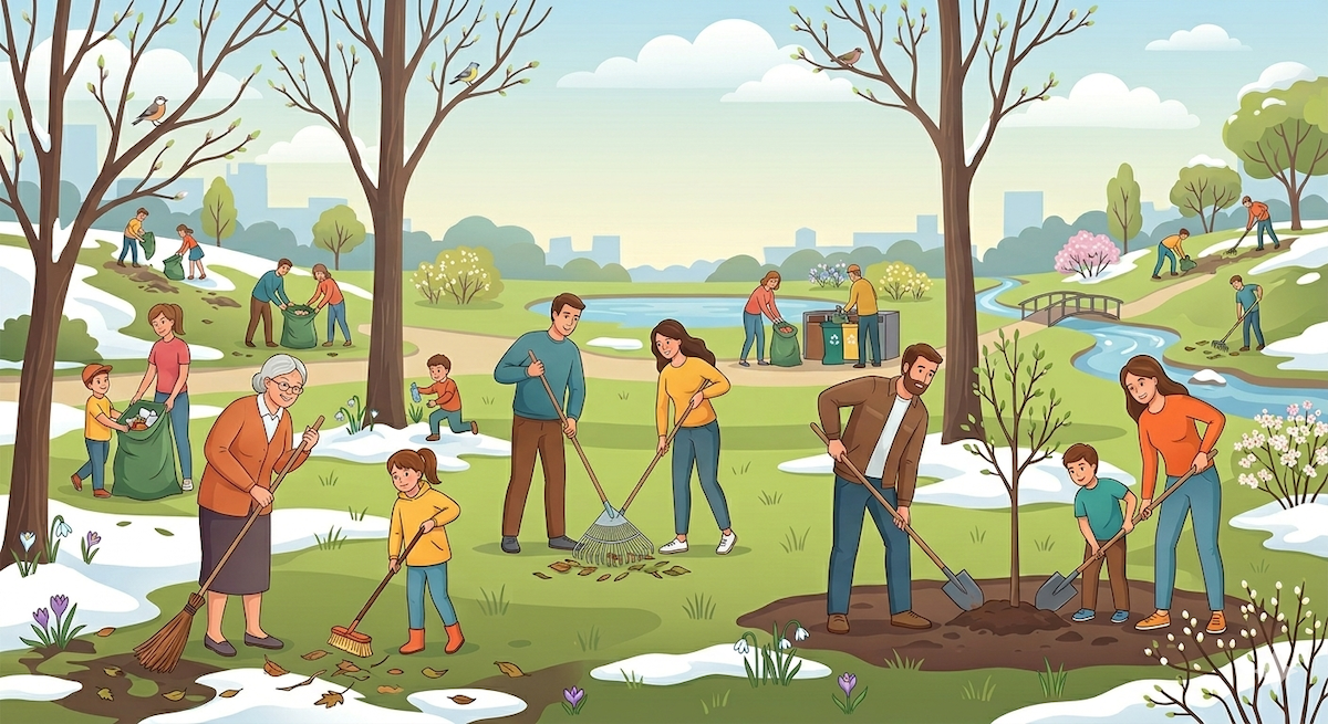 Регионы Арктики присоединяются 25 апреля к Всероссийской неделе субботников «Мы за чистоту» 