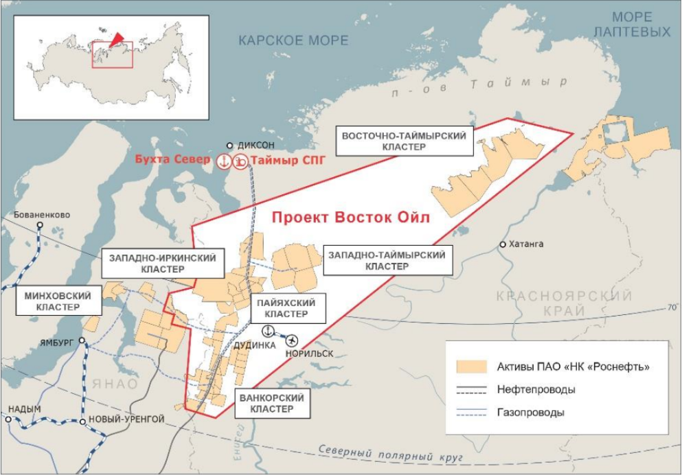 Инвестиционный проект восток ойл