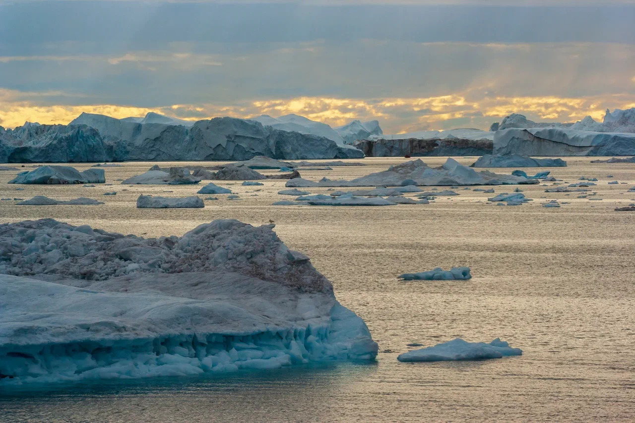 Североамериканская Арктика «под водой»