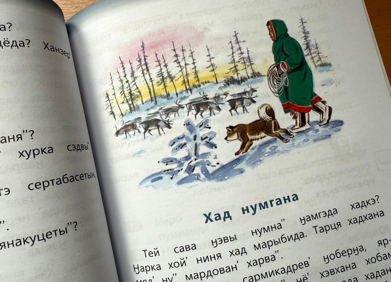 В Красноярском крае изданы три книги на энецком, ненецком и эвенкийском языках