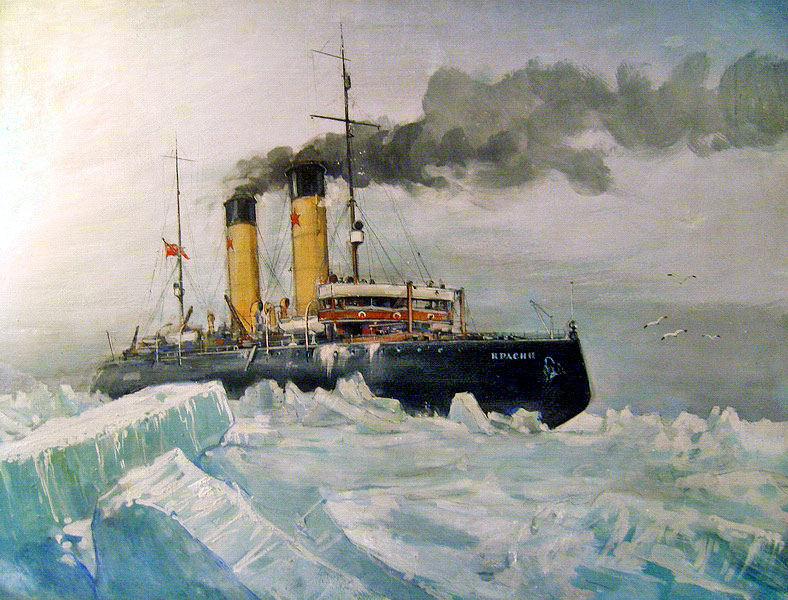 25 июля 1928 года – Ледокол «Красин» прибыл в порт Нарвик
