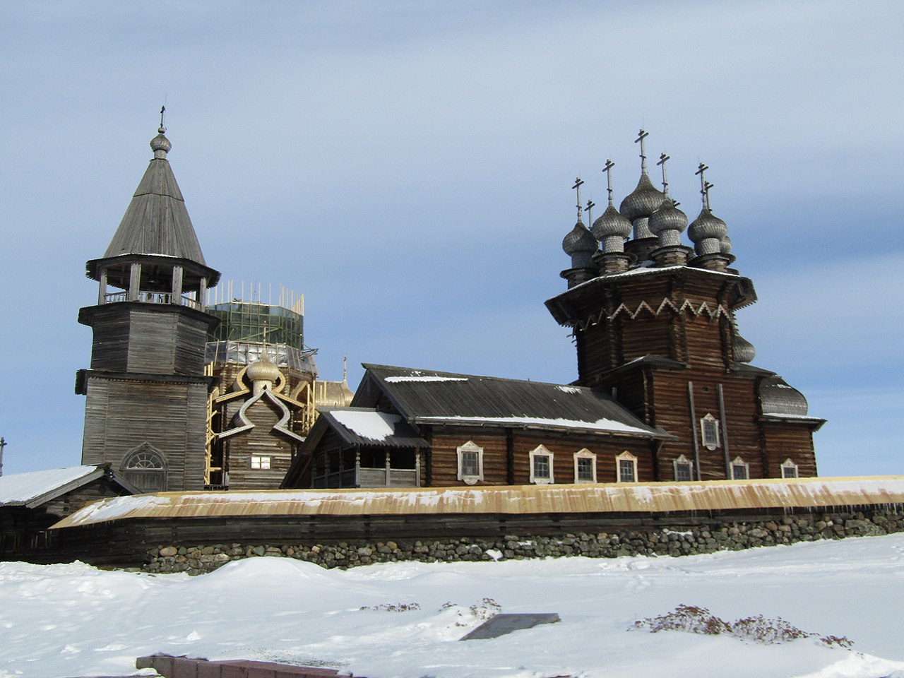 Прогуляться по зимним Кижам можно при помощи онлайн-тура