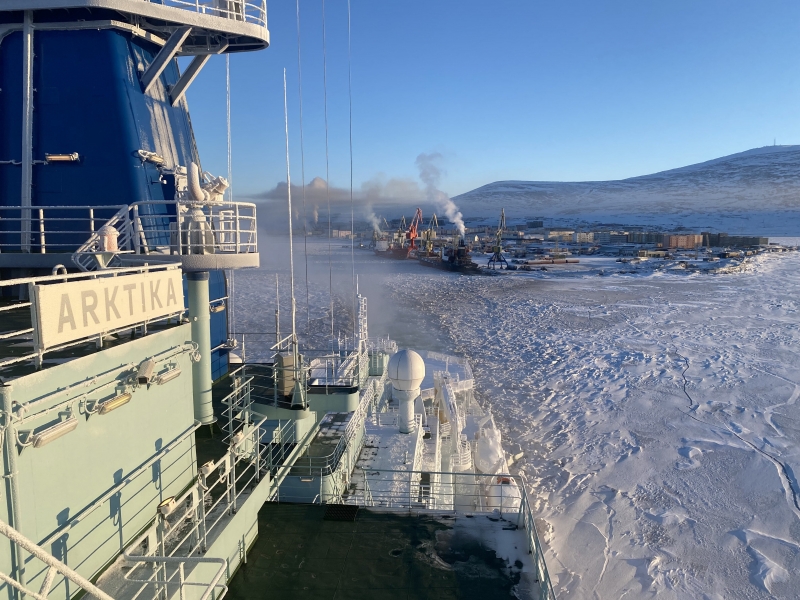 Арктика сегодня. Атомные ледоколы осуществили уникальную проводку на Севморпути
